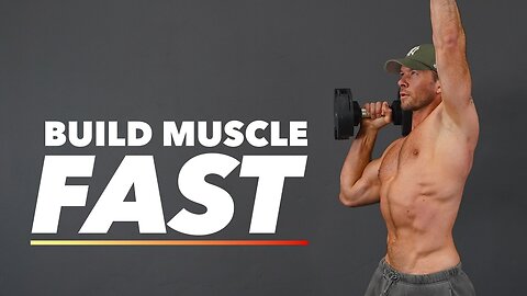Upper Body Strength Workout - Build Muscle Fast!