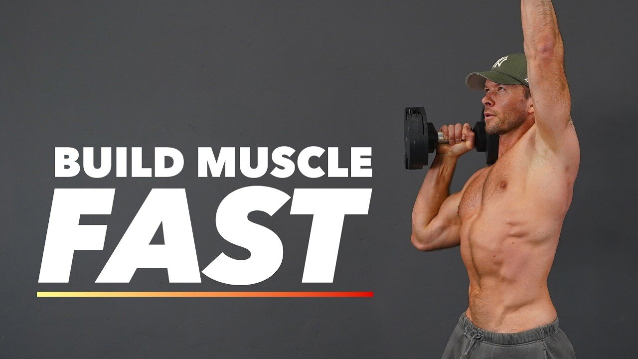 Upper Body Strength Workout - Build Muscle Fast!
