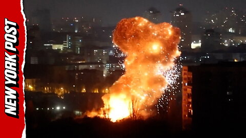 Hundreds of Russian drones swarm Kyiv in overnight blitz, killing six people