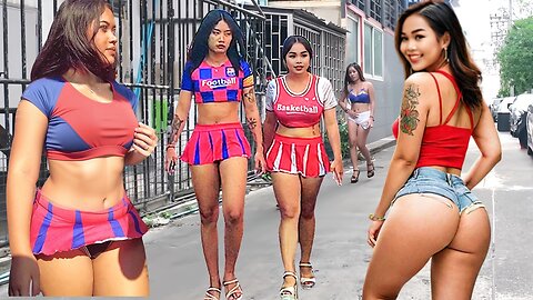Pattaya Nightlife After Midnight - Soi 6 Street Scenes So many pretty girls!
