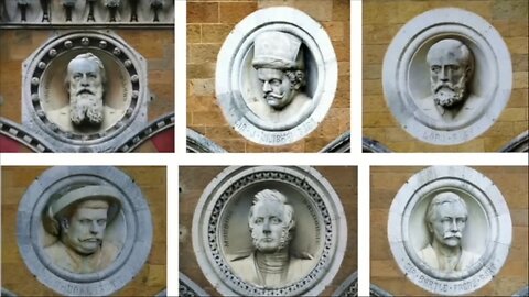 White Men Carved into Palace in Old India