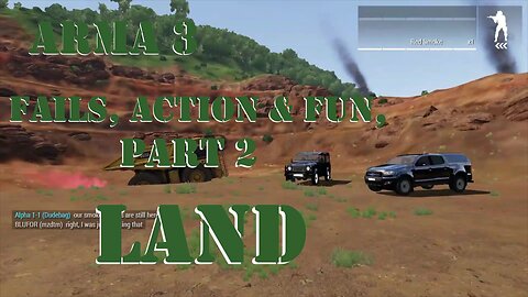 ARMA 3 Fails, Action & Fun - Part 2 - Land