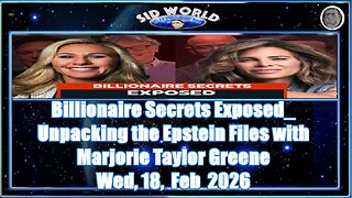 Billionaire Secrets Exposed_ Unpacking the Epstein Files with Marjorie Taylor Greene