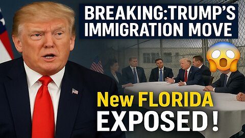 President Trump Hosts Roundtable Discussion on Immigration at New Florida Detention Facility