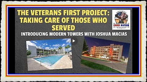 The Veterans First Project Taking Care of and Housing for Those Who Served
