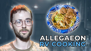 Allegaeon Cooks Vegetarian Stir Fry on the RV - COOKING AT 65MPH Ep. 54