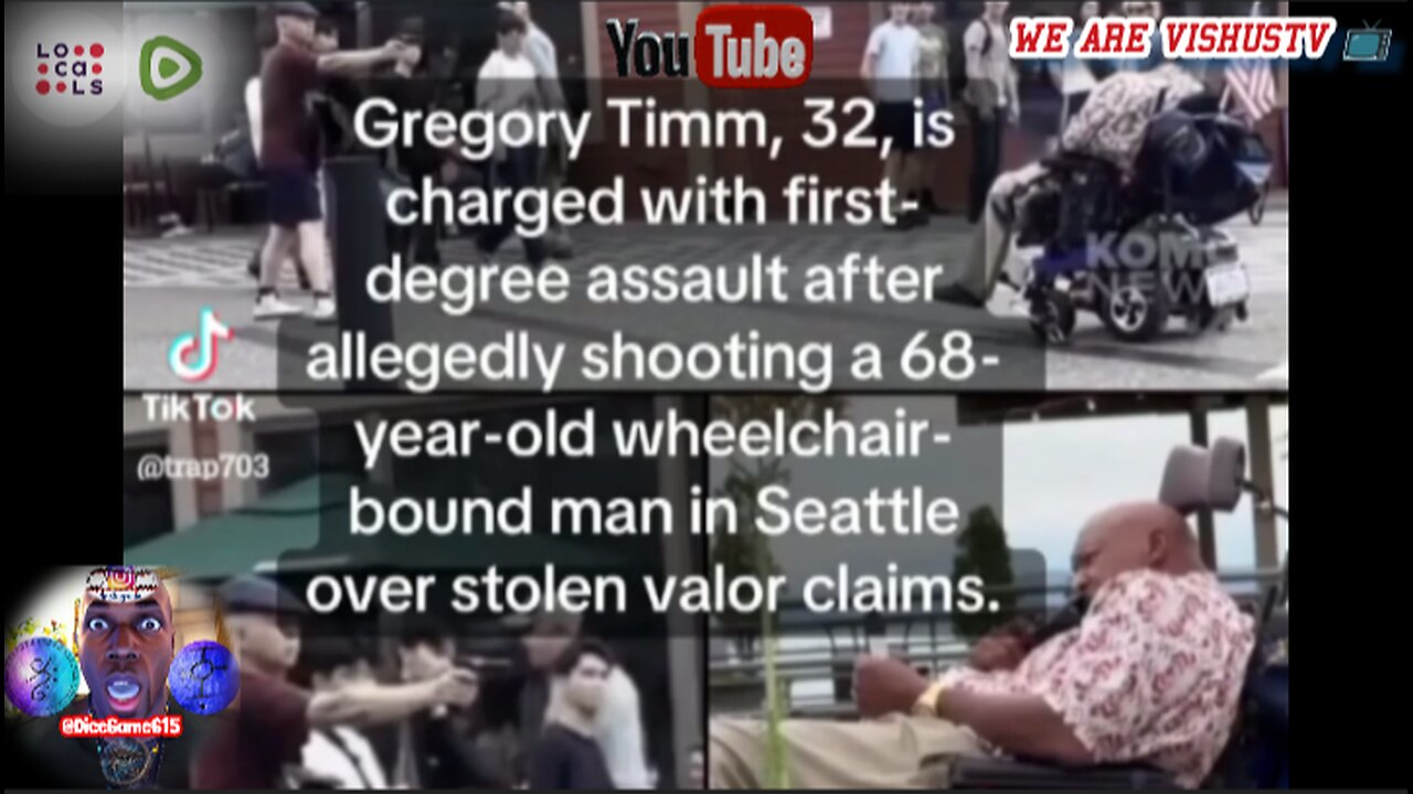Man Confronts Man In A Wheelchair In Seattle... #VishusTv 📺