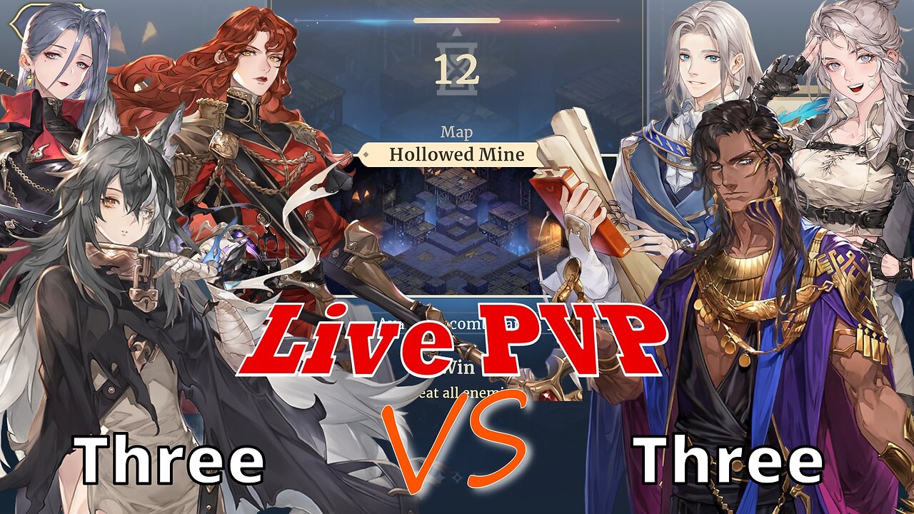 3v3 Momo Vs Acambe | Sword of Convallaria