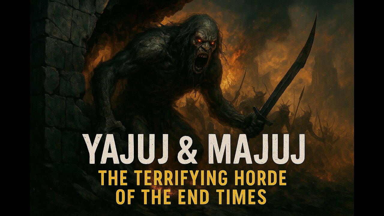Yajuj & Majuj 😱 The Terrifying Horde of the End Times