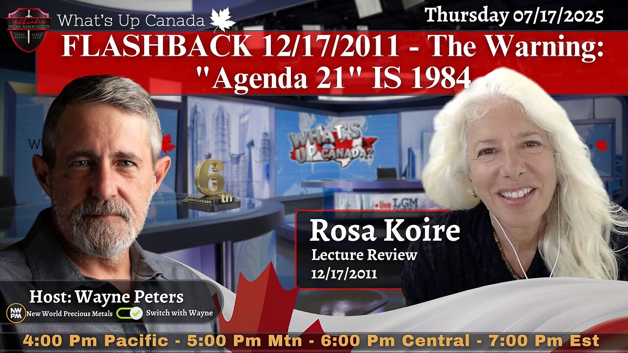 FLASHBACK 12/17/2011 - The Warning: "Agenda 21" IS 1984