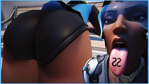 🩵Pictures of Sexy Symmetra Big Brown Ass & Brainwashed Treatment in Game | Overwatch 2 (18+)🩵