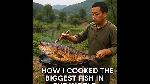 How I Cooked the Biggest Fish in the World in the Countryside