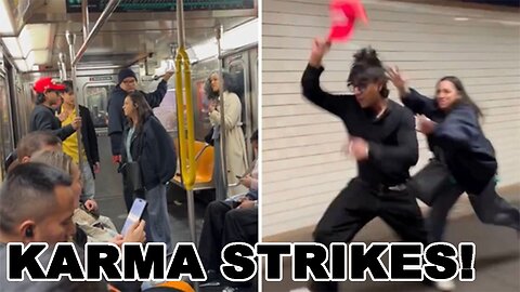 KARMA STRIKES Trump Deranged LEFTIST TRIGGERED by MAGA Hat! WATCH THIS!