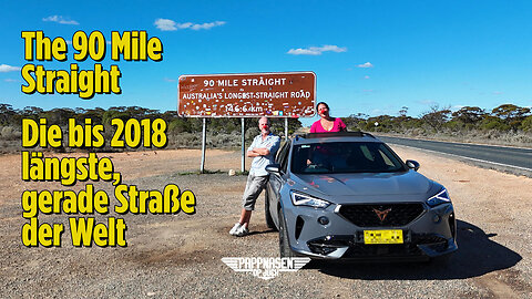 "The 90 Mile Straight" - die bis 2018 längste, gerade Straße der Welt | Short