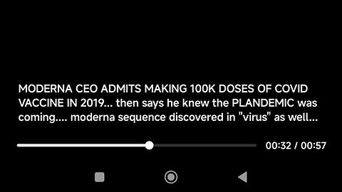 "Moderna CEO Predicted Pandemic in 2019 for the Following Year"