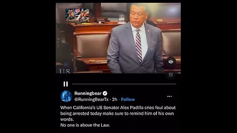 Padilla no one is above the law… ur words!