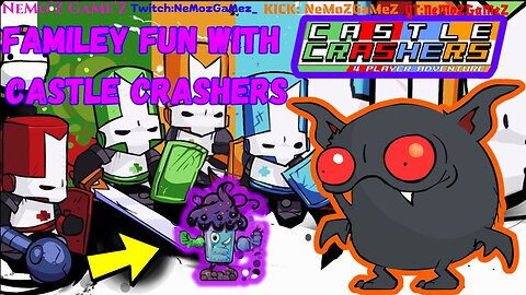 Family Fun With Castle Crashers !!!