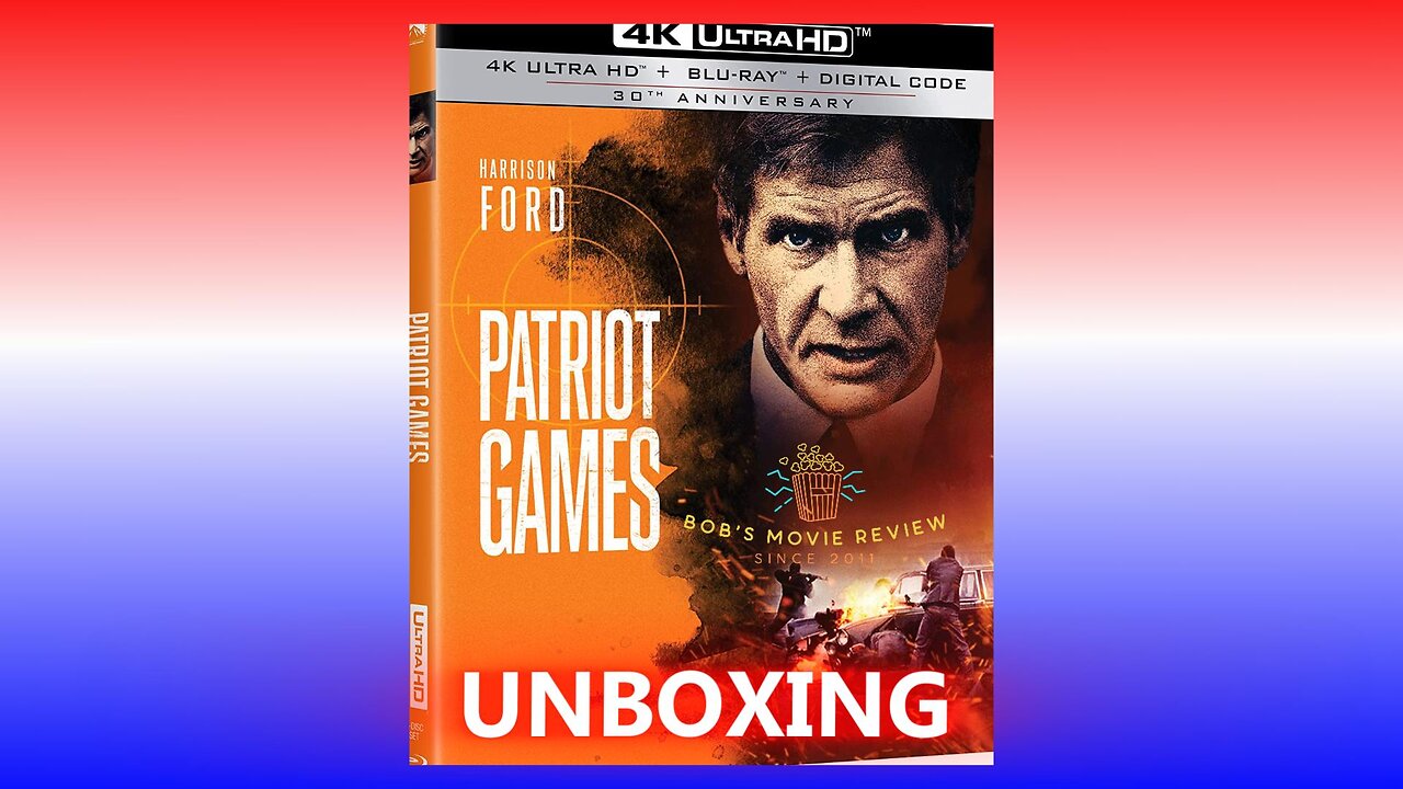 Patriot Games 4K UHD Unboxing