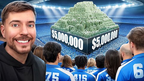 2,000 People Fight For $5,000,000 in Mr. BEAST Games