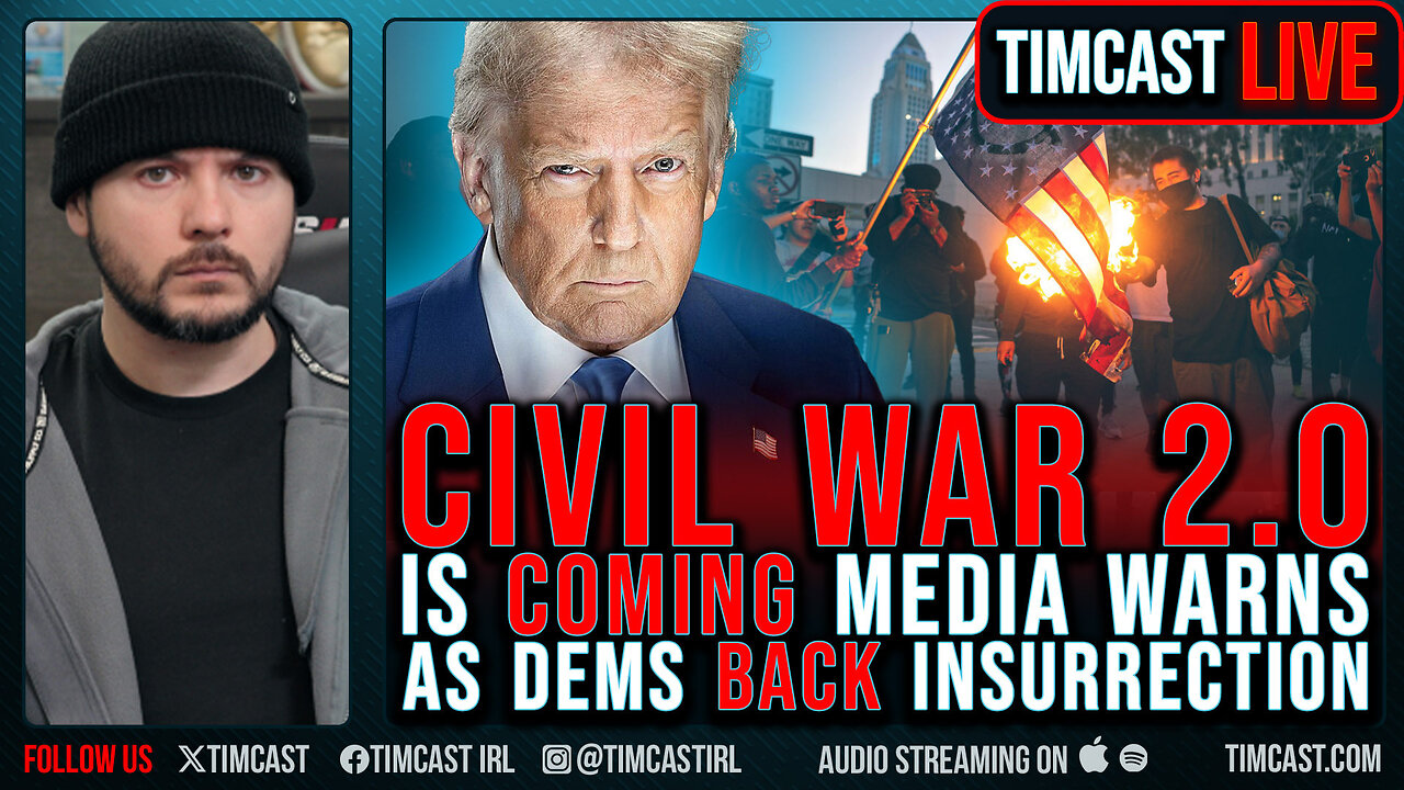 CIVIL WAR 2.0 Is COMING Media WARNS As Democrats BACK Insurrection Against Trump