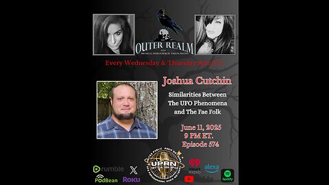 Similarities Between The UFO Phenomena and The Fae Folk with Joshua Cutchin
