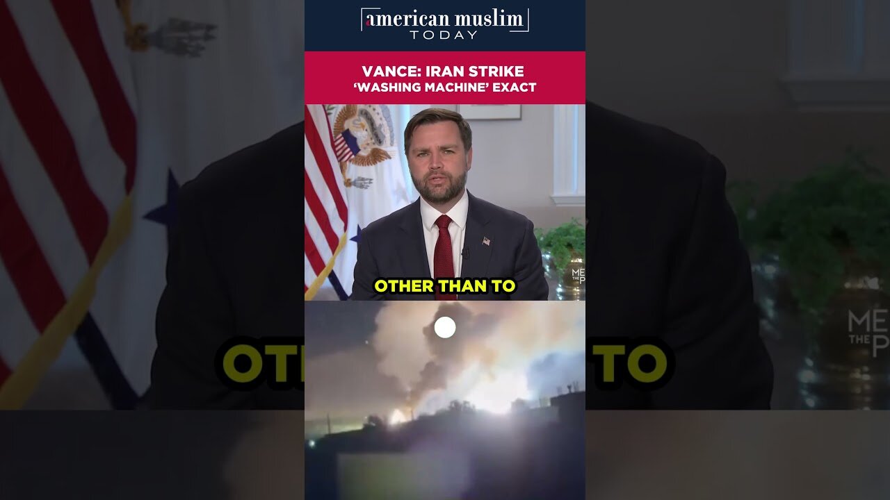 Vance - Iran strike - 'Washing Machine' exxact.