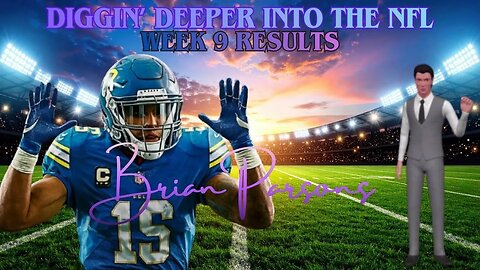 2025 NFL Week 9 Results, Diggin' Deeper into the NFL
