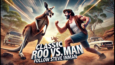 Classic Roo vs. Man: When Nature Fights Back!