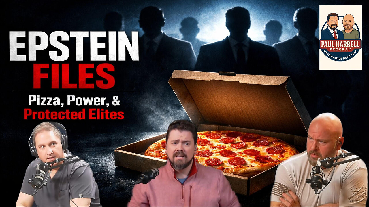 Epstein Files: Pizza, Power, & Protected Elites - Paul Harrell Program