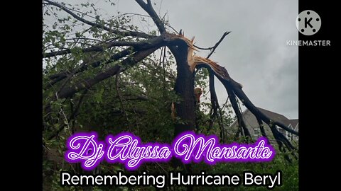 Dj Alyssa Monsanto - Remembering Hurricane Beryl (ft. Mic Dolla aka Big 50)