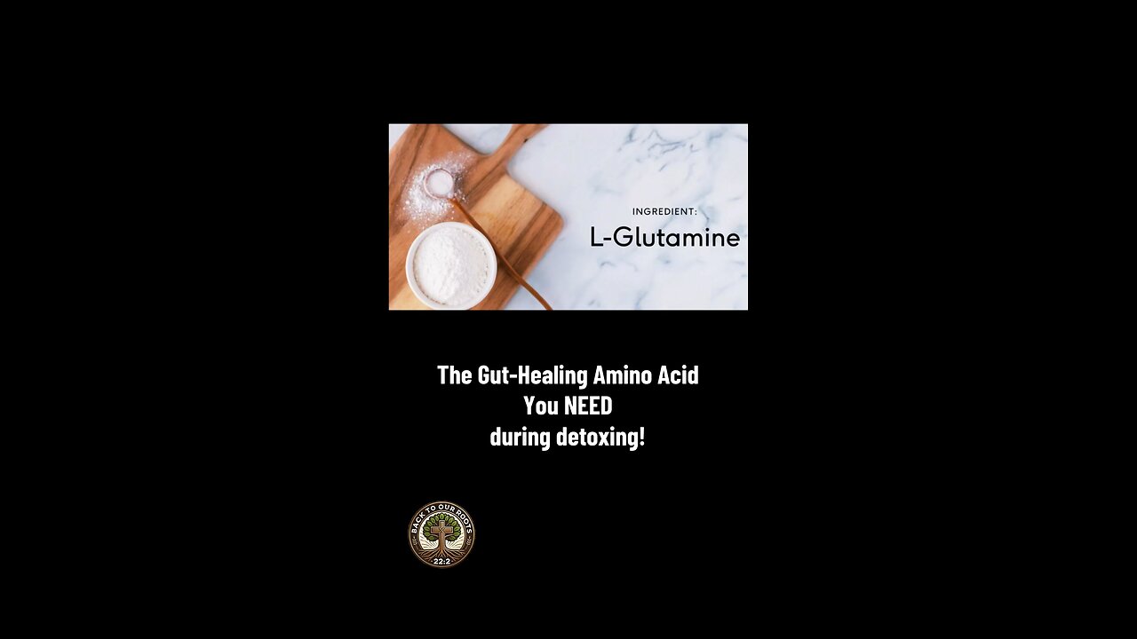 L-Glutamine a must while detoxing