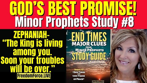 Minor Prophets Study #8 - Zephaniah - Troubles Over! Sat 8-16-25 10:30AM CST