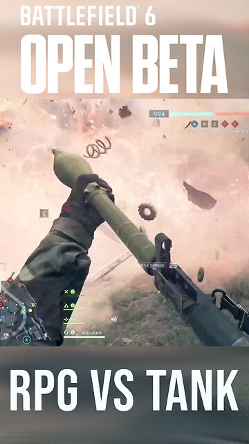 BF6 RPG v Tank