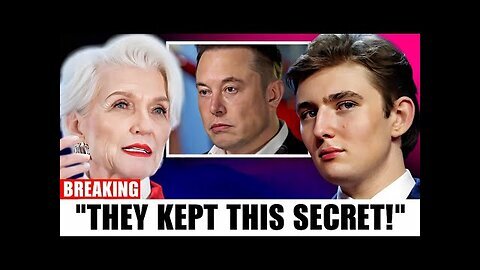 1 MIN AGO- Maye Musk JUST Breaks Silence On Barron Trump And Elon Musk