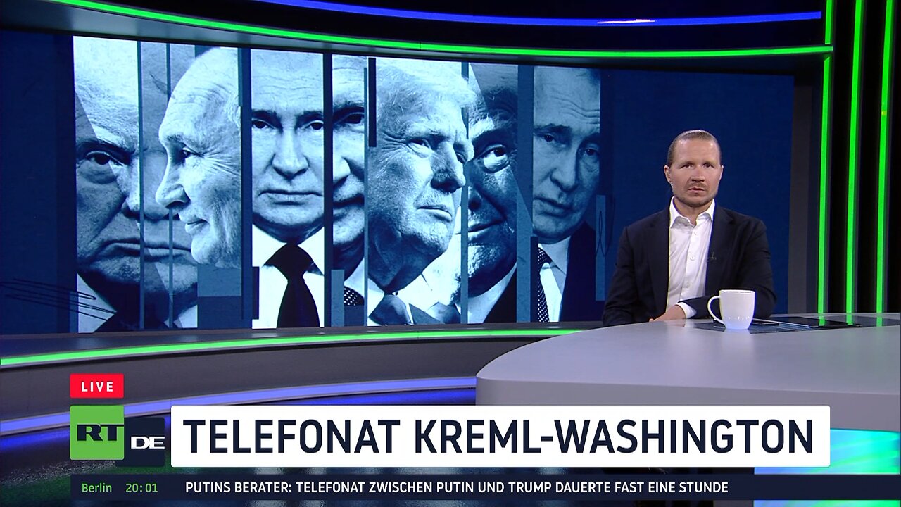 Trump und Putin telefonierten: Russland besteht auf Beseitigung der Ursachen des Ukraine-Krieges