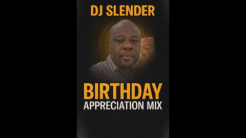 🎧 DJ Slender The Groove Apostle — Birthday Black Coffee Mix 🎂🖤 | A Deep & Afro Tech House