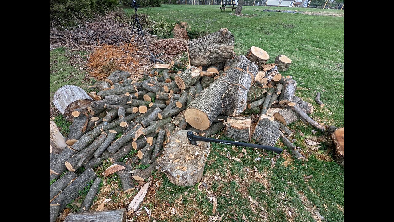 Countryside ASMR | Wood Splitting