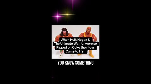That time when The Ultimate Warrior and Hulk Hogan were so ripped their toys came to life!