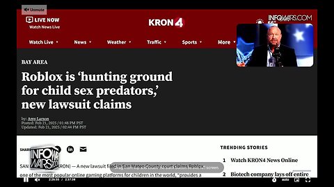 Info Wars War Room The Pedo Predator Reestream