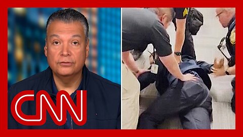 _If it can happen to me_____ Senator Padilla on removal_ handcuffing at DHS press conference