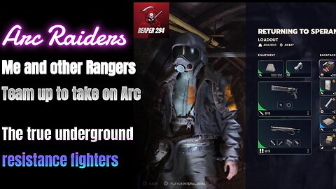 Arc Raiders-The underground resistance fighters of Arc