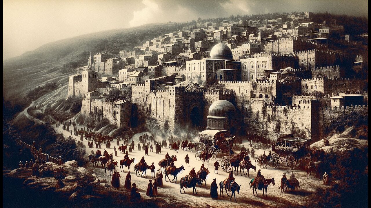 Rare 1800s Jerusalem Film Reveals Surprising Inhabitants – You Won’t Believe Who Lived There
