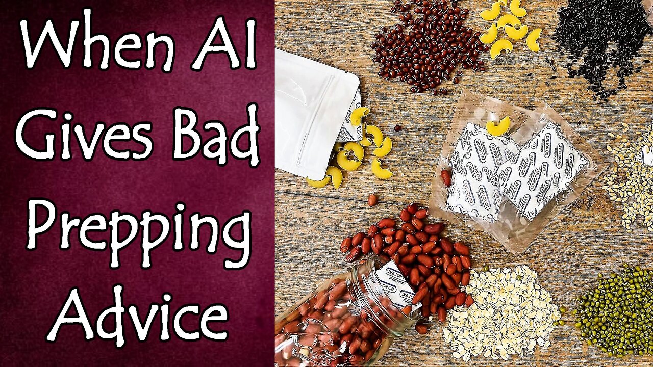 When AI Gives Bad Prepping Advice