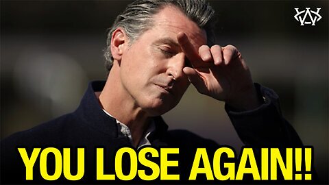 Robert Gouveia Gavin Newsom EMBARRASSED AGAIN after Judge's Order STAYED