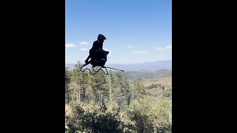 World's first flying bike