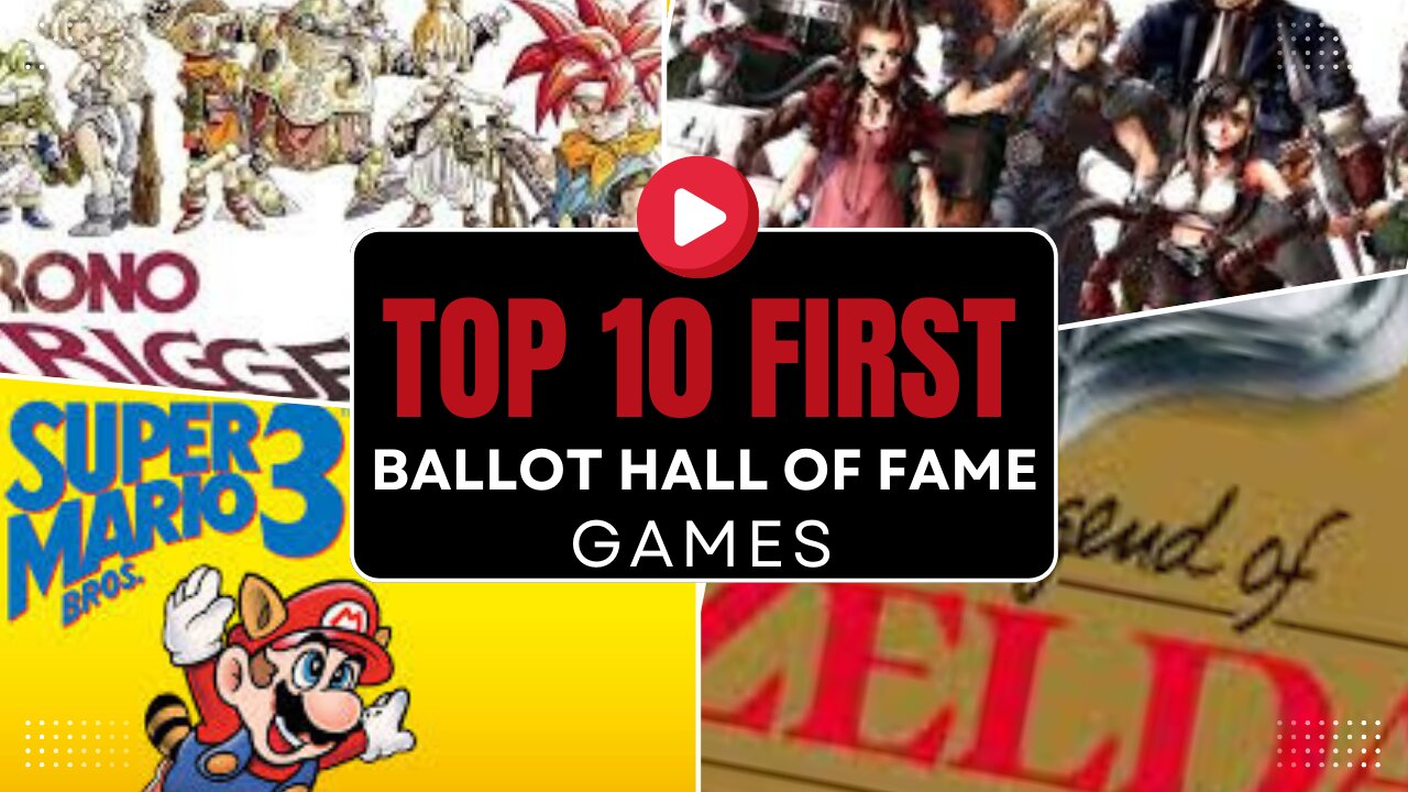Top 10 First Ballot Hall Of Fame Games