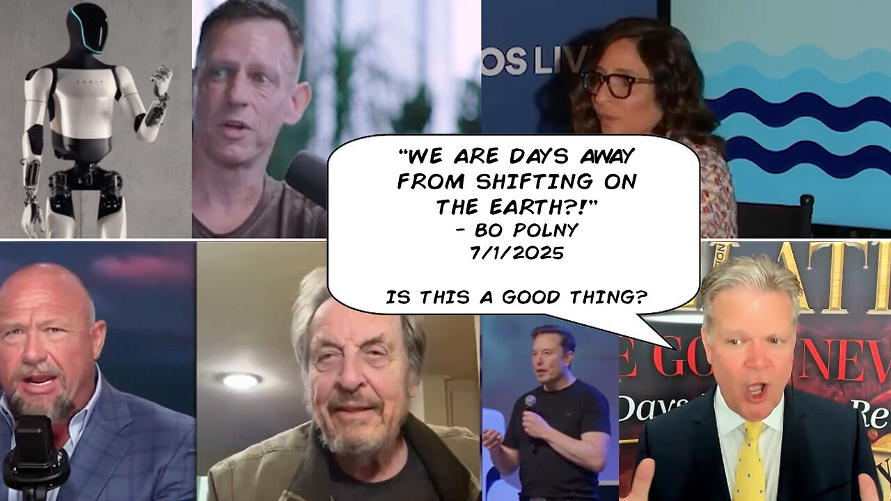 Bo Polny | “We Are Days Away from Shifting On Earth?”! - Bo Polny + 2025 BRICS Summit Game Plan to Move Power Away from U.S. Dollar? + "AI May Soon Invent New Financial Strategies and Currencies." - Yuval Noah Harari