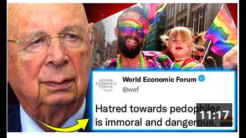 "WEF Proposes Addition of Pedophilia as a 'Sexual Orientation' to LGBTQ+"
