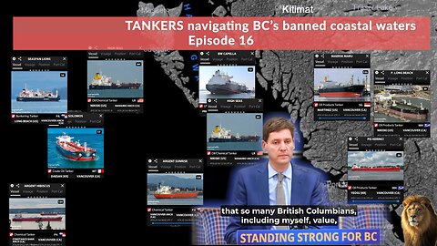 #16 October 27, 2025 tracking tankers in BC’s banned northern zone – despite the moratorium