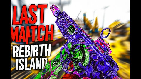LAST REBIRTH ISLAND MATCH Before Black Ops 6 Update (Insane Ending!)